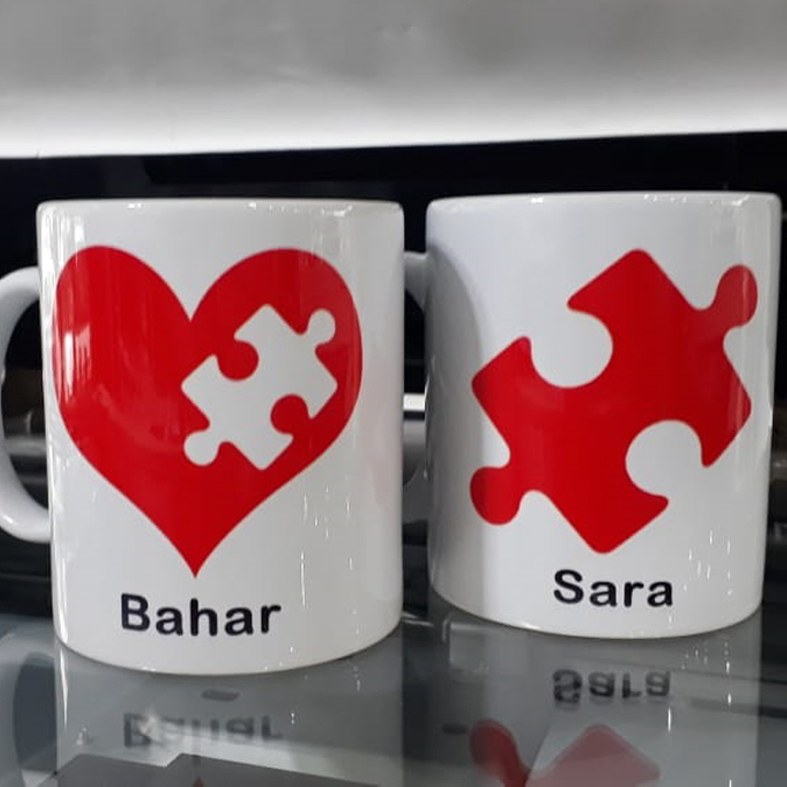 چاپ روی لیوان
